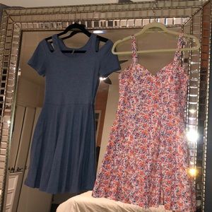 2 FOR $10.00 SALE ON SKATER FLOWY DRESSES!💙⭐️🧡